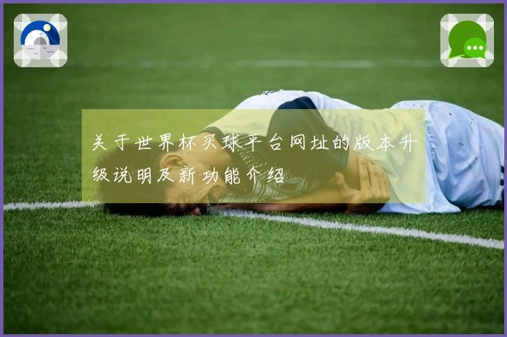 关于世界杯买球平台网址的版本升级说明及新功能介绍