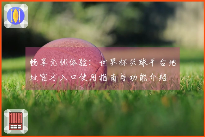 畅享无忧体验：世界杯买球平台地址官方入口使用指南与功能介绍
